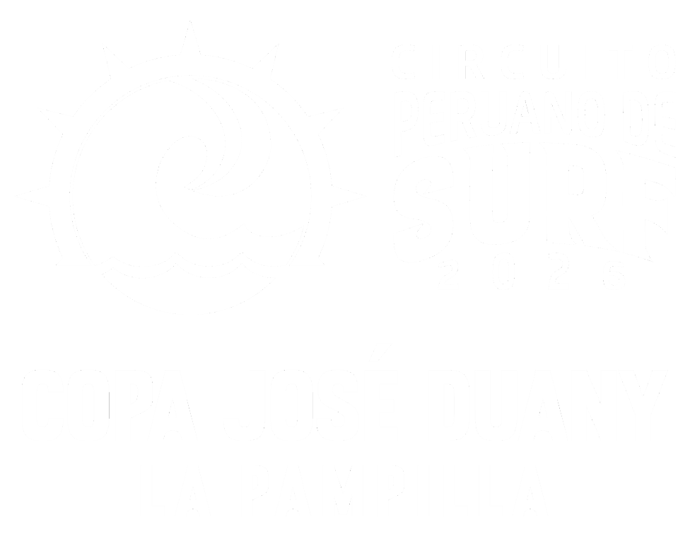 Logo Circuito Peruano de Surf 2026 - Copa José Duany - La Pampilla