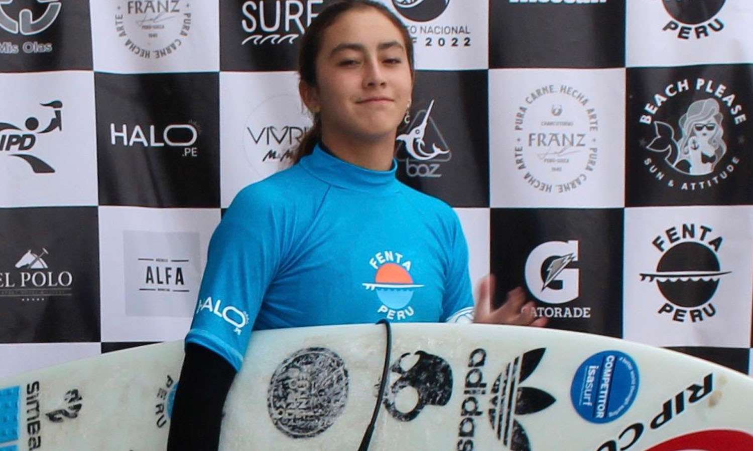 Camila Sanday es la campeona de la primera fecha del circuito nacional 2022 FENTA Perú